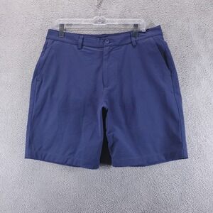Vineyard Vines Shorts Mens 33 Blue On The Go Chino Stretch 8" Casual Summer